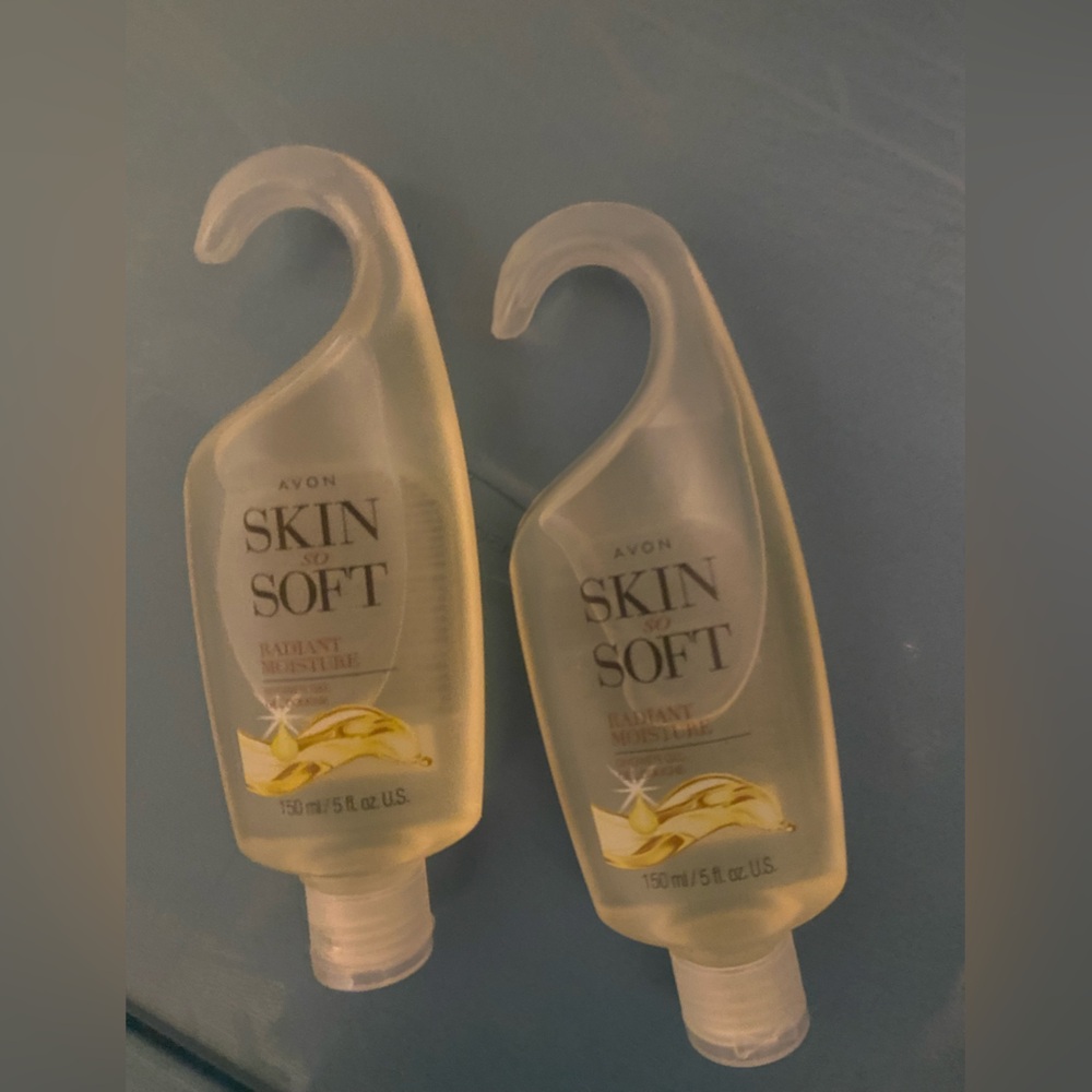Avon Skin So Soft Bath Oil - Clear
